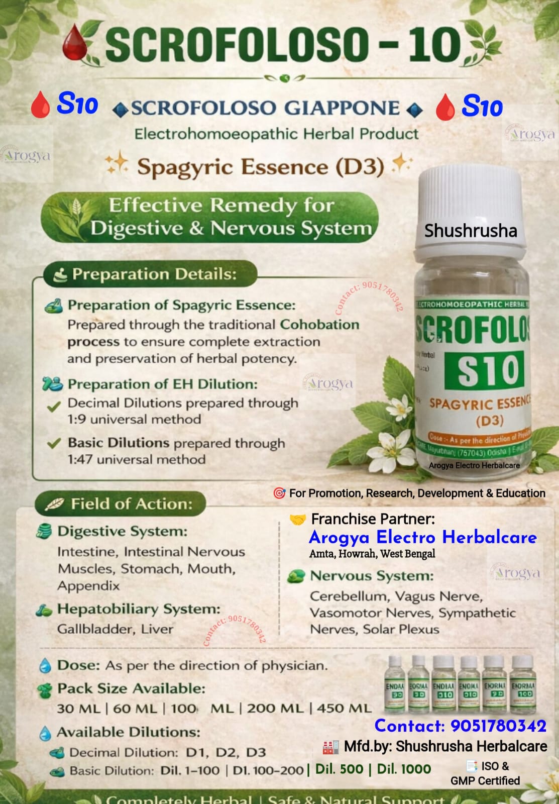 Scrofoloso-10 (S -10)